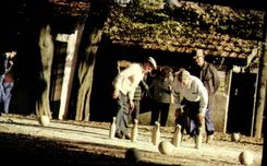 CPSM jeu de quilles Franche Comte