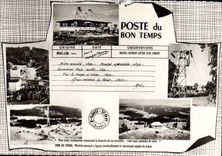CPSM télébenne Mont D'Or Doubs