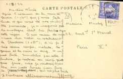 CPA Die La Porte St Marcel