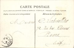 CPA Verneuil Sur Avre Avenue De La Gare