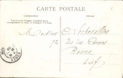 CPA Verneuil Sur Avre Place De La Madeleine