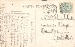 CPA Verneuil Sur Avre Les Promenades