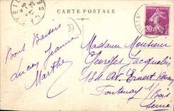 CPA Louviers Sur La route