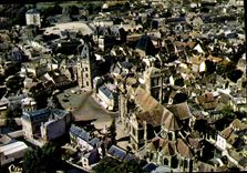 CPSM Dreux Vue Generale Aerienne