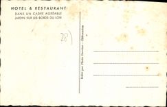 CPA Cloyes Rotisserie De I'Hotel Saint Jacques