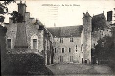 CPA Auneau La Cour Du Chateau