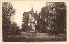 CPA Digny Chalet Normand