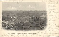 CPA Epernon Vue Prise De I'Ancien Chateau
