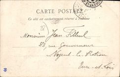 CPA Alluyes La Tour Et La Serre