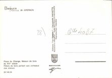 CPSM Epernon place du Change