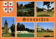 CPSM Senonches Parc Arthur Remy Entree