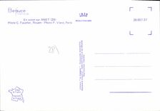 CPSM En Avion Sur Anet