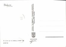 CPSM En Avion Sur le château d'Anet