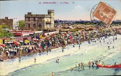 CPA Le Grau Du Roi La Plage
