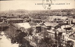 CPA Nimes Les Agenes Vue Generale