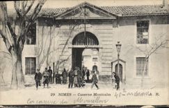 CPA Nimes Caserne Montcalm