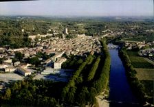 CPSM Sommieres Vue Panoramique De La Cite Romaine