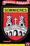 CPSM Sommieres Villes Et Provinces De France blason adhésif
