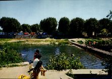 CPSM Sommieres Le Virdoule Et Le Camping