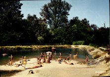 CPSM Sommieres Le Plage De Garamel