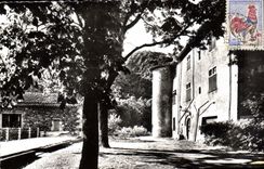 CPA L'Estrechure Le Chateau De I'Hom