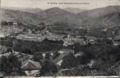 CPA Le Vigan Vue Generale Prise De I'Ouest
