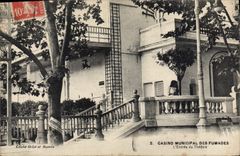 CPA Casino Municipal Des Fumades L'Entree Du Theatre