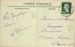 CPA Lasalle La Chaussee De La Fregiere