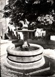 CPSM Uzes Duche De France fontaine du cygne