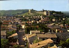 CPSM Villeneuve Les Avignon Vue Generale Sur Le Fort Saint Andre