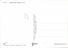 CPSM Villeneuve Les Avignon Vues diverses
