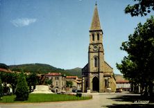 CPSM La GRANDE COMBE L'Eglise