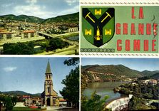 CPSM La GRANDE COMBE Vues diverses