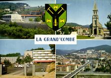CPSM La GRANDE COMBE Le Piscine La Maison De Retraite
