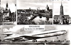 CPA Toulouse Sud Aviation Caravelle