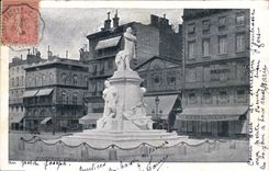 CPA Bordeaux Statue de Gambelta