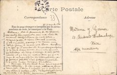 CPA Bordeaux bonne année 1905