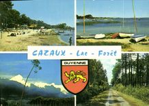 CPSM Cote Aquitaine Cazaux Gironde