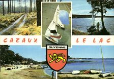 CPSM Cote Aquitaine Cazaux Gironde