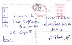 CPA Sete Le Palais Consulaire Et Le Canal