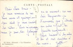 CPA Sete Herault La Chambre de commerce