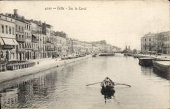 CPA Cette Sur Le Canal