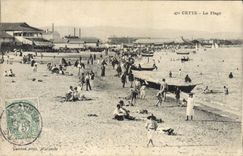 CPA Cette La Plage