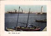 CPSM Sete Entre Du Port