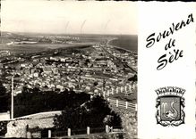 CPSM Sete Vue Generale Prise Du Mont St Clair