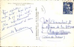 CPA Valras Plage Bord De Mer