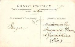 CPA Pezenas Le Monument Moliere