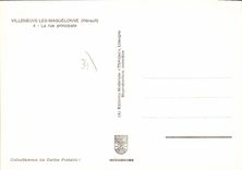 CPSM Villeneuve Les Maguelonne La Rue Principale