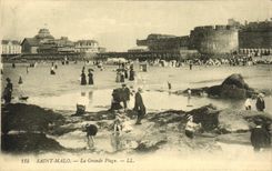 CPA Saint Malo La Grande Plage
