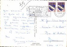 CPSM Saint Malo Pas Une Minute Pour Ecrire